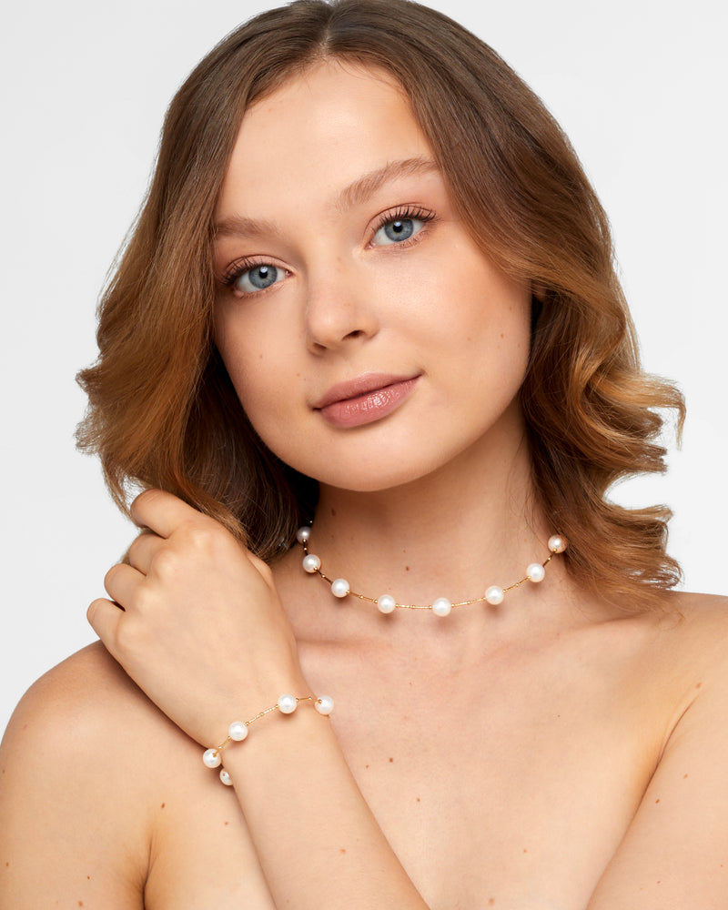 
                  
                    Searra Multi Pearl Prism Bracelet
                  
                