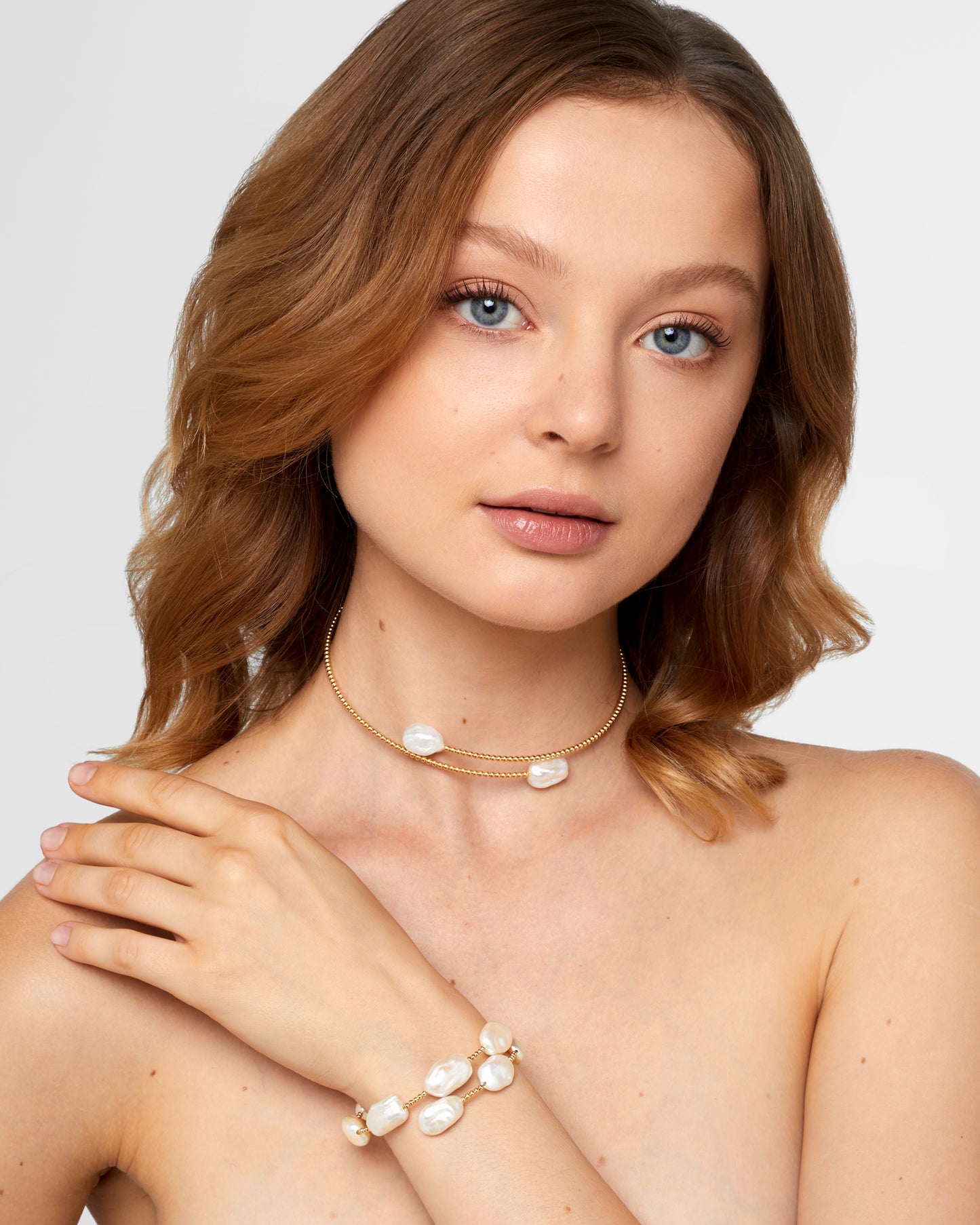 
                  
                    Bixby Baroque Pearl Bracelet
                  
                