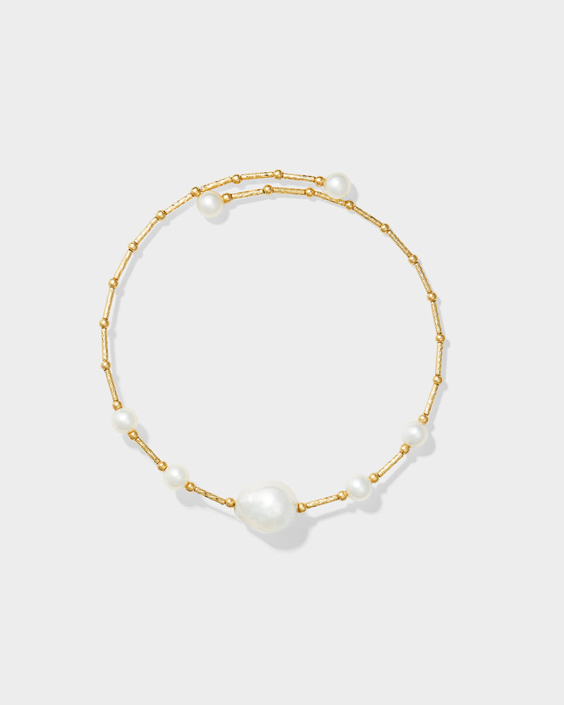 
                  
                    Shoreline Large Baroque Center Pearl Prism Bracelet
                  
                