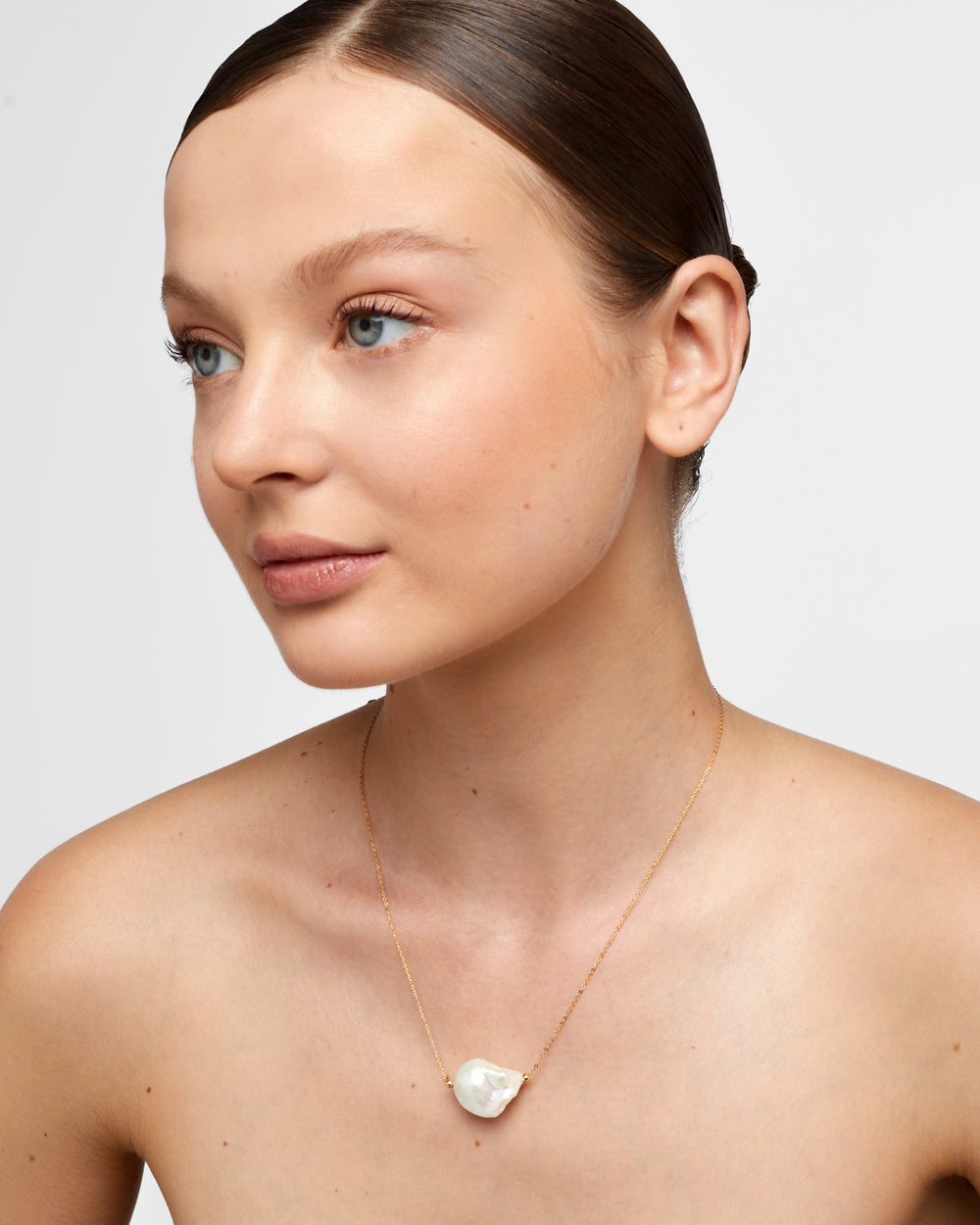 Bixby Baroque Pearl Necklace