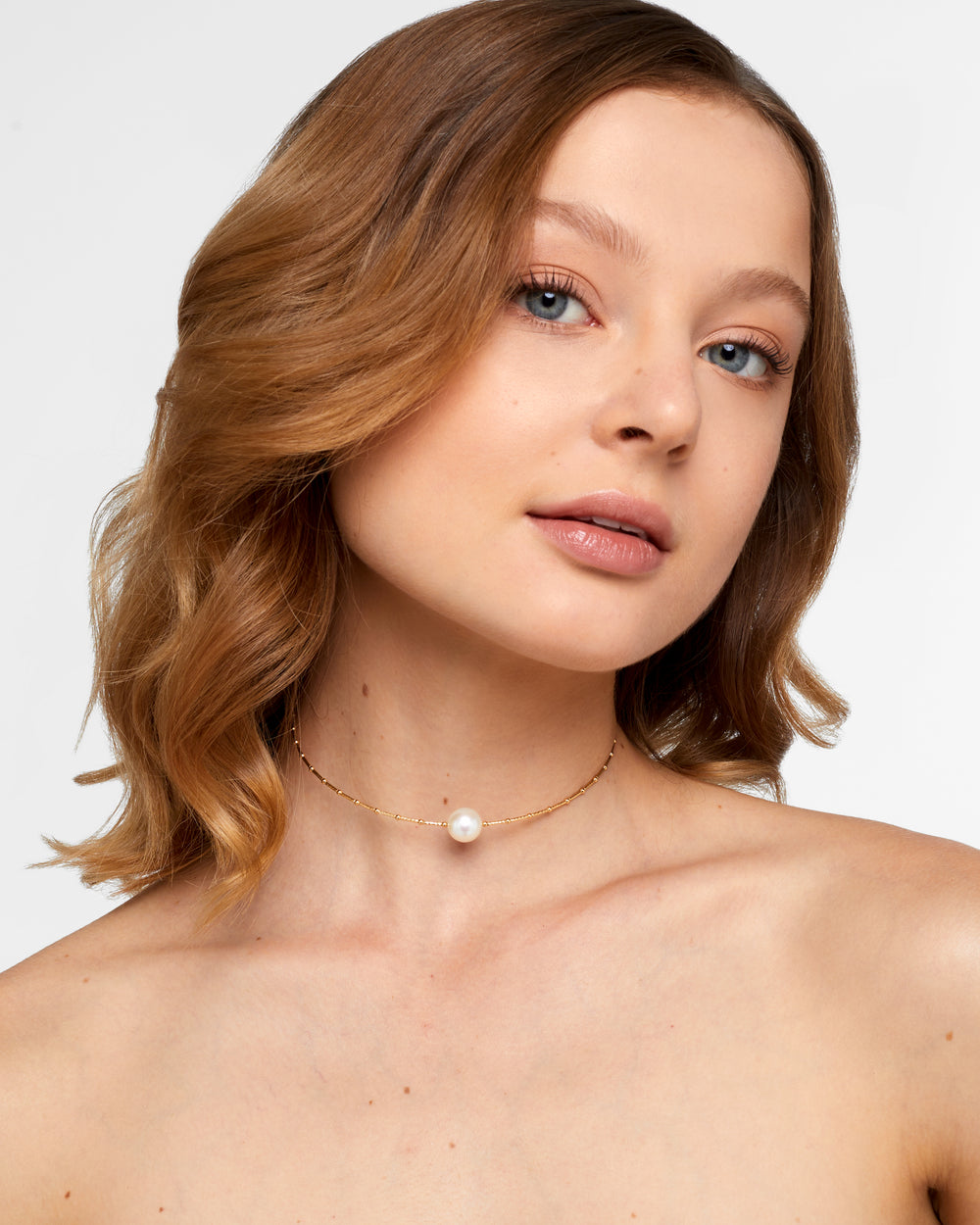 Sorrentine South Sea Center Pearl Prism Necklace
