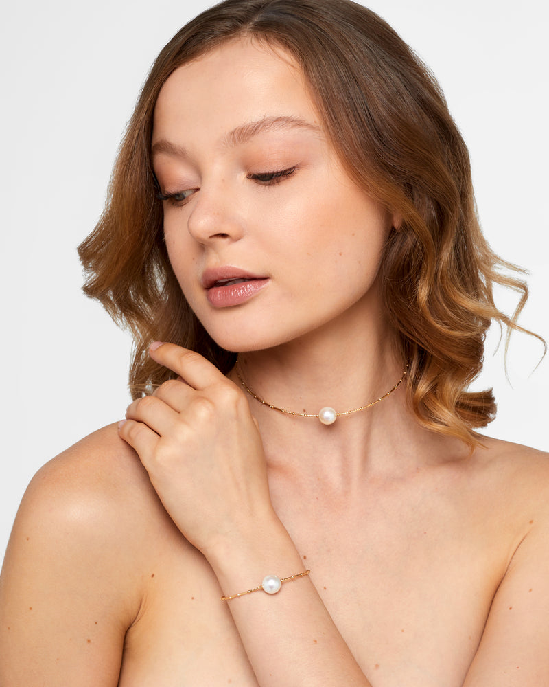 
                  
                    Sorrentine South Sea Center Pearl Prism Necklace
                  
                