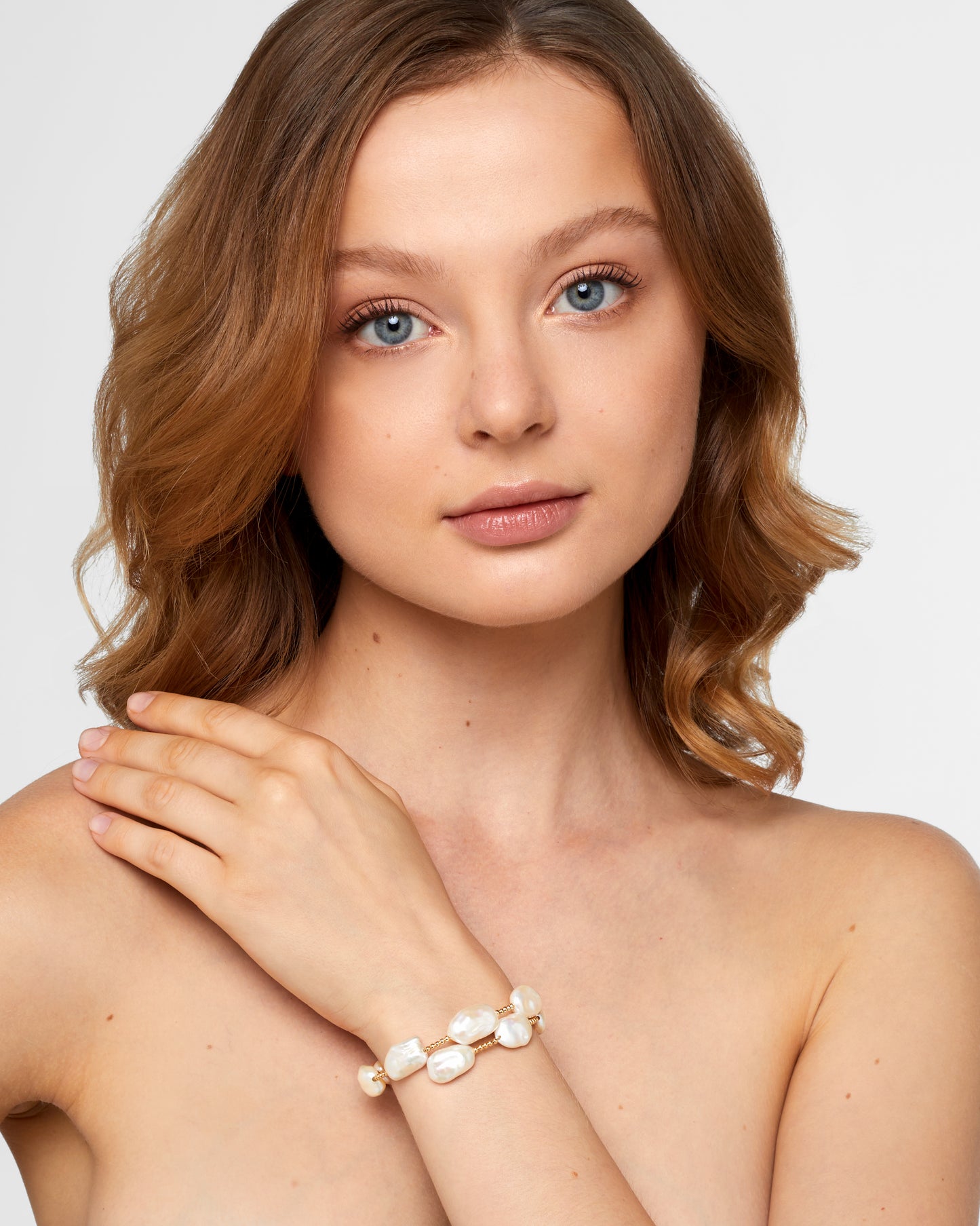 
                  
                    Bixby Baroque Pearl Bracelet
                  
                