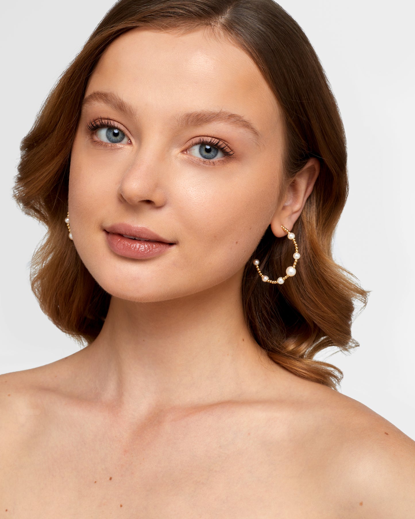 
                  
                    Doris Multi Pearl Large Bead Hoops
                  
                