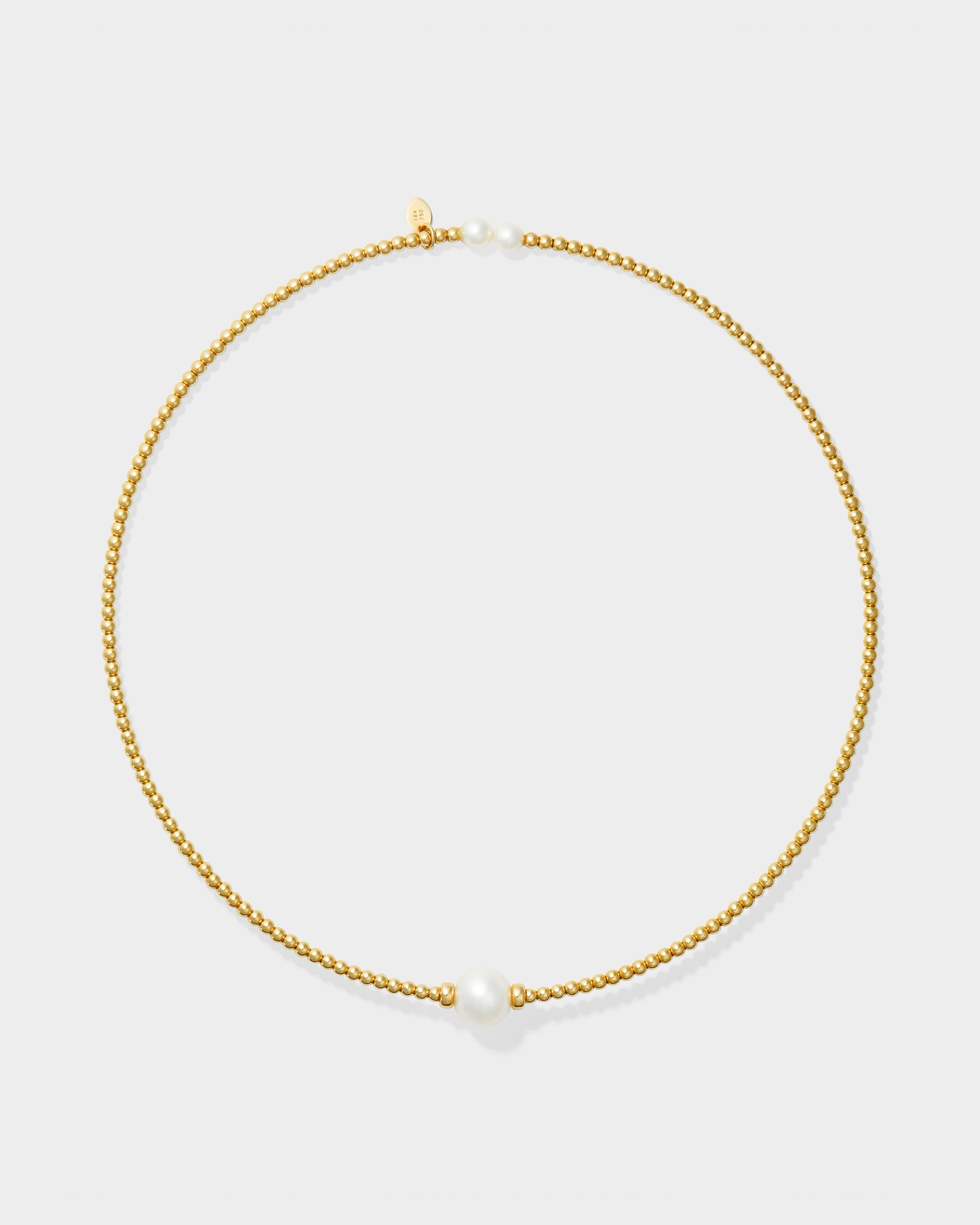 
                  
                    Olive Center Pearl Bead Necklace
                  
                